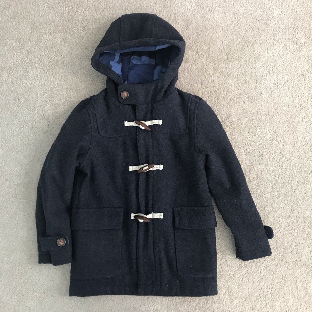Mini Boden wool coat 4-5yo